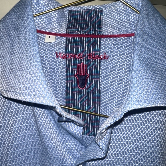 Visconti Men’s Casual Button Down - Picture 2 of 3